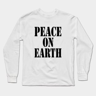 Peace on Earth Long Sleeve T-Shirt